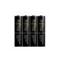 Přednabité aku baterie 1,2 V R03/AAA, 900 mAh Black, 4 ks v blistru