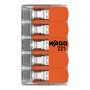 Páčková spojovací svorka 5x0,2x4 mm2 221-415