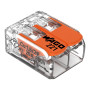 Páčková spojovací svorka 2x0,2x4 mm2 221-412