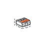 Páčková spojovací svorka 3x0,2x4 mm2 221-413