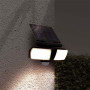LED solární svítidlo se senzorem, 8 W, 600 lm, Li-on, černé