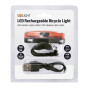 LED nabíjecí zadní světlo na kolo, 3 W COB