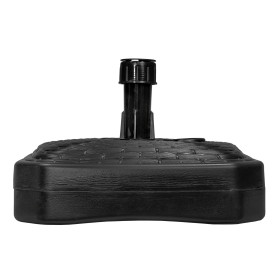 Plastový stojan na slunečníky 39x39x13 cm, antracitový