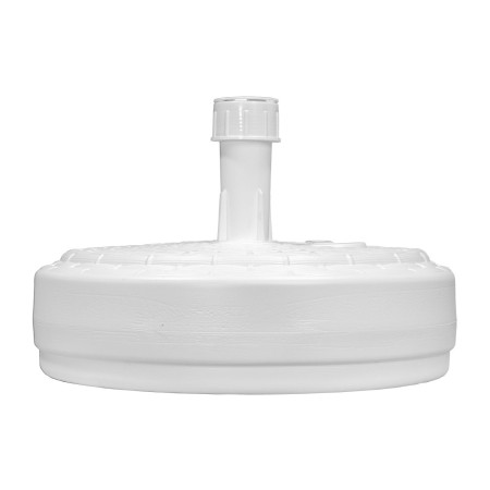 Plastový stojan na slunečníky kulatý 40 cm, bílý