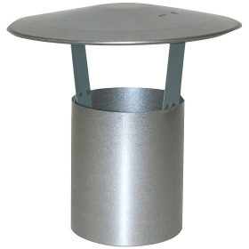 Komínová stříška proti dešti s rozpěrami 130 mm