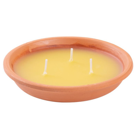 Repelentní svíčka 80 g Citronella 125x30 mm, terakota