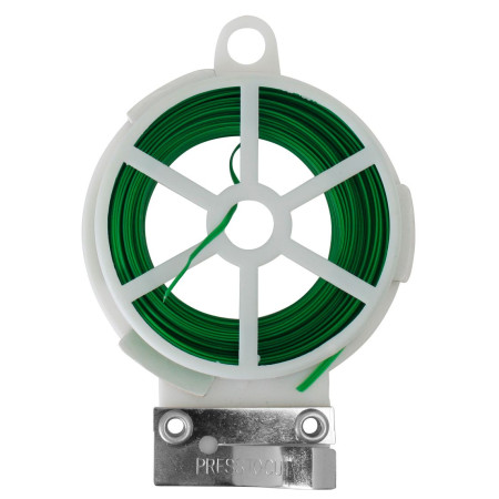 Vázací drát do zahrady 20 m OT1001, cívka se střihačem