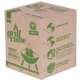 Dřevěné uhlí GrillCube EASY BBQ, 5,4l