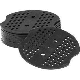 Plastová příchytka 7 cm na zahradní fólii a textilii, 10 ks