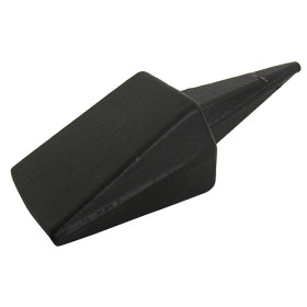 Babka na kosu naklepávací, ostrá, čtyřhranná