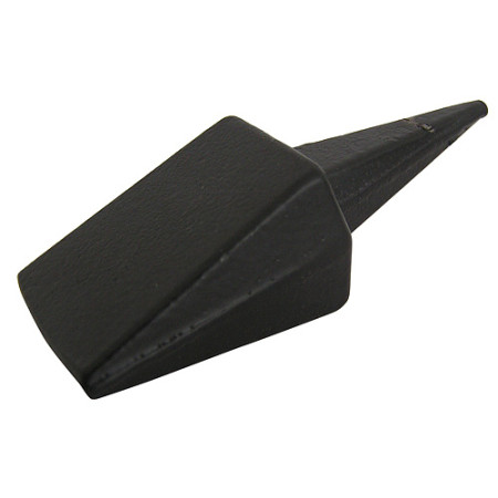 Babka na kosu naklepávací, ostrá, čtyřhranná