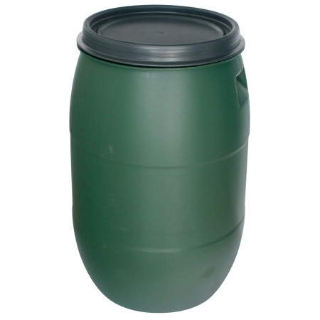 Sud na dešťovou vodu HDPE 120 litrů, 395 mm, zelený