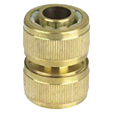 Mosazná spojka 1/2" pro opravu zahradních hadic