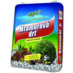 Mramorová drť 4–7 mm, 5 L
