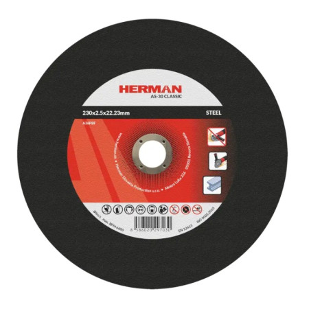 Řezný kotouč na ocel 230x2,5 mm AS-30 Classic
