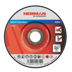 Řezný kotouč na nerez 125x0,7x22,23 mm s prolisem AR-40 Abrazor