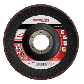 Lamelový kotouč na ocel 125 mm/P40 LS-10 Area corundum