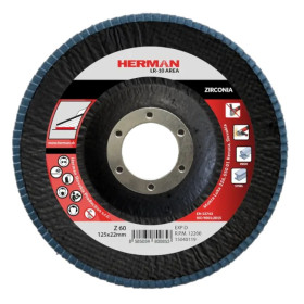 Lamelový kotouč na nerez 125 mm/P60 LR-10 Area zirconia