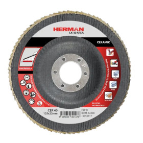 Lamelový kotouč na nerez a legované oceli 125 mm/P40 LX-10 Area ceramic