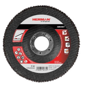 Lamelový kotouč na hliník 125 mm/P40 LY-20 SpeciAl