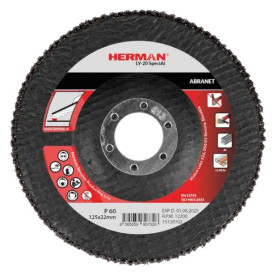 Lamelový kotouč na hliník 125 mm/P60 LY-20 SpeciAl