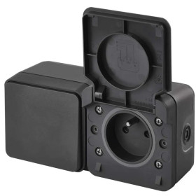 Kombinovaná zásuvka a vypínač č. 6 nástěnný IP55 Cyklone