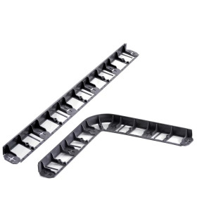 Plastový okraj 800x8,4x5,7 cm Border, černý