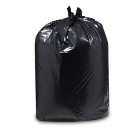 Pytle na odpadky 240 L, 100x125 cm, černé, 10 ks