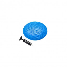 Balanční a masážní podložka + pumpička SPRINGOS MEDICAL tmavě modrá