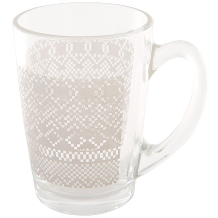 Skleněný hrnek 320 ml New Morning Checked