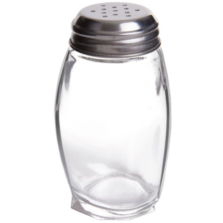 Klasická skleněná slánka 3,6x9 cm Ester