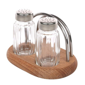 Slánka a pepřenka s držákem na ubrousky President