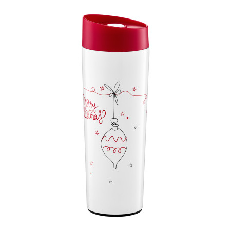 Termohrnek 340 ml Line Art Christmas Flask