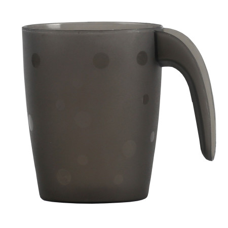 Plastový hrnek 200 ml Pola, šedý
