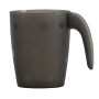 Plastový hrnek 200 ml Pola, šedý