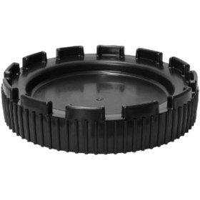 Víko pro 50-litrový barel / sud na kvašení, na široké hrdlo, černé