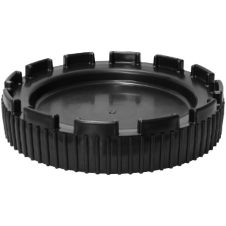 Víko pro 50-litrový barel / sud na kvašení, na široké hrdlo, černé