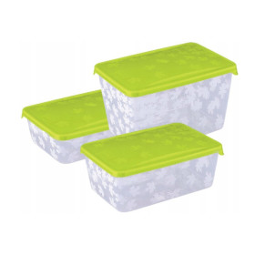 Plastové nádobky na potraviny Rukkola, 3 ks