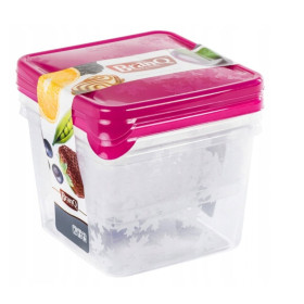 Plastové nádobky na potraviny Rukkola, 3 ks