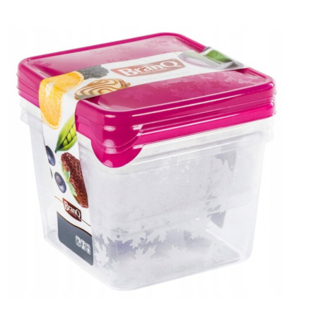 Plastové nádobky na potraviny Rukkola, 3 ks