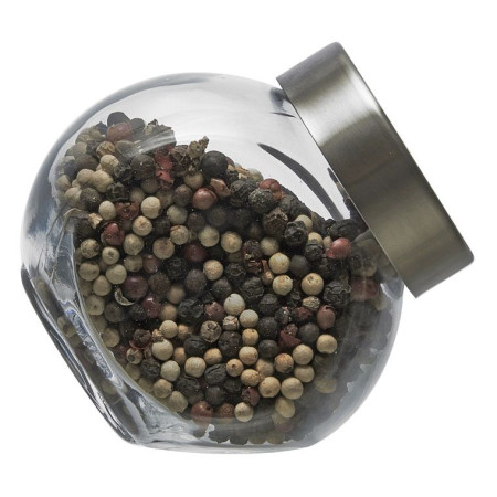 Nádobky na koření s kovovým víčkem 200 ml Bella, 2 ks