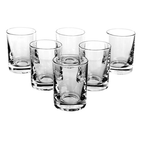 Skleničky na vodku 50 ml Shot, 6 ks