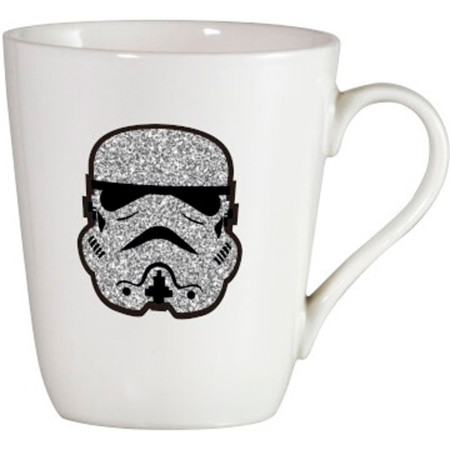 Porcelánový hrnek 400 ml STAR WARS Trooper Brokat Silver