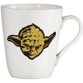 Porcelánový hrnek 400 ml STAR WARS Jedi Brokat Gold
