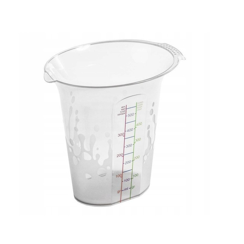 BranQ Plastová kuchyňská odměrka 0,5 L 85825PL