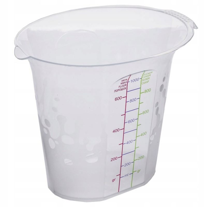 BranQ Plastová kuchyňská odměrka 1 L 85826PL