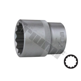 Nástrčný klíč 12-hran 26 mm 1/2"