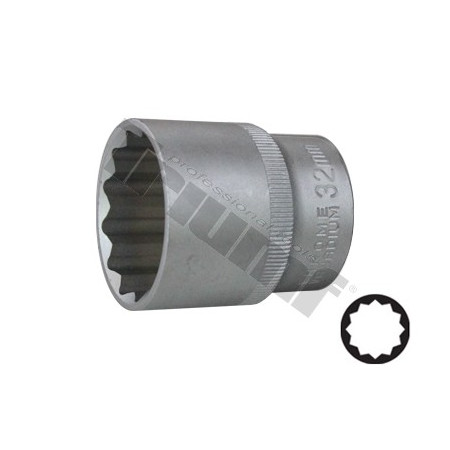 Nástrčný klíč 12-hran 32 mm 1/2"