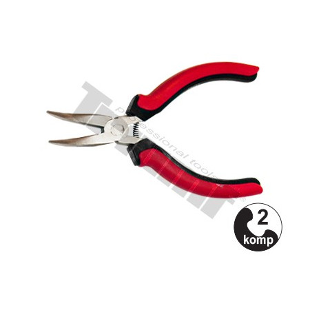 Kleště telefonní zahnuté mini na elektroniku, 125 mm