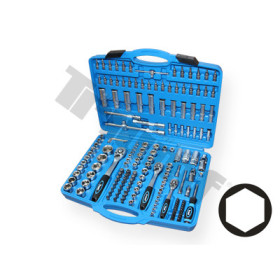 Gola sada 6-hran 1/4", 3/8", 1/2", 171 dílů